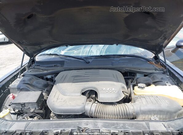 2C3CDZAG6KH524404 2019 DODGE CHALLENGER Black Вид ззаду