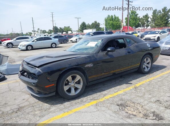 2C3CDZAG6KH524404 2019 DODGE CHALLENGER Black Передня ліва чверть