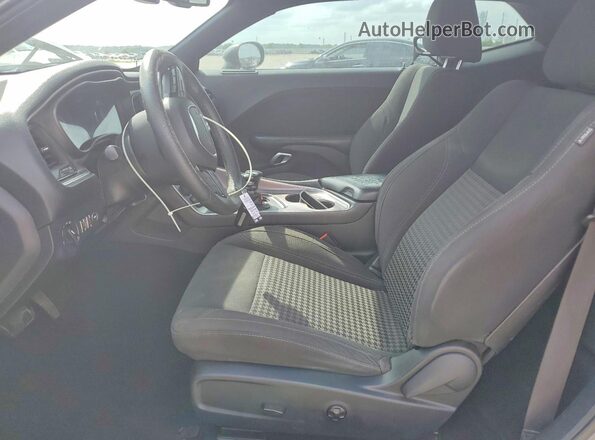 2C3CDZAG6KH688025 2019 DODGE CHALLENGER Gray Вид салону спереду