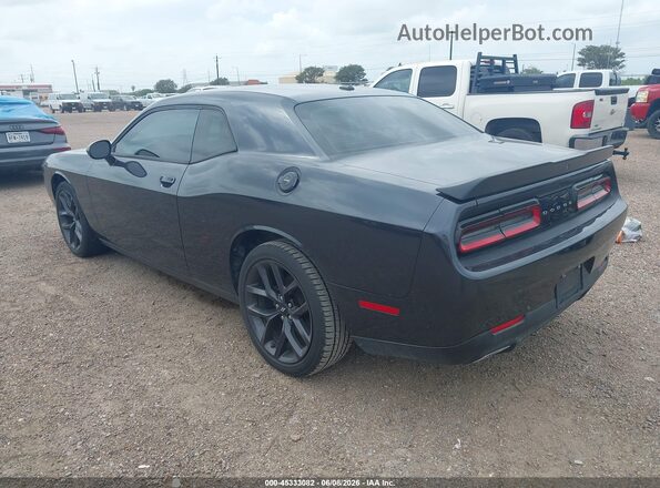 2C3CDZAG6KH688039 2019 DODGE CHALLENGER Black უკანა მარცხენა