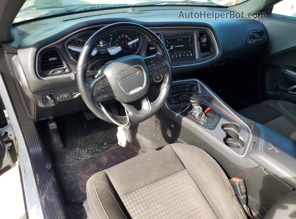 2C3CDZAG6LH148465 2020 DODGE CHALLENGER White Dashboard view