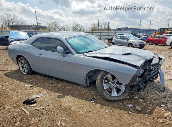 2C3CDZAG6MH615904 2021 DODGE CHALLENGER Gray Delantero derecho