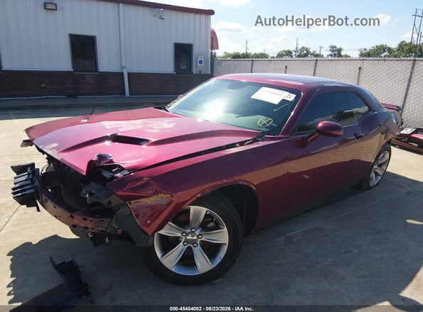 2C3CDZAG6NH256894 2022 DODGE CHALLENGER Red Առջևի ձախ երեք քառորդ տեսարան