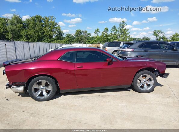 2C3CDZAG6NH256894 2022 DODGE CHALLENGER Red Սարքավորումների վահանակի տեսք