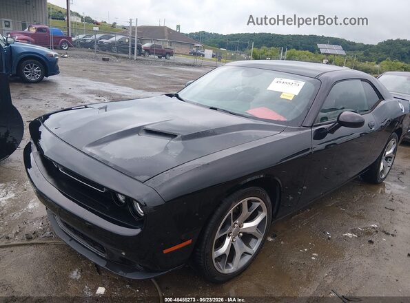 2C3CDZAG7GH312148 2016 DODGE CHALLENGER Black Przód lewy