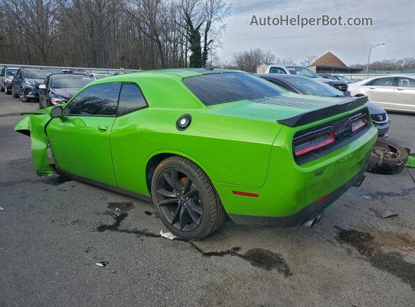 2C3CDZAG7HH554729 2017 DODGE CHALLENGER Green Trasero izquierdo