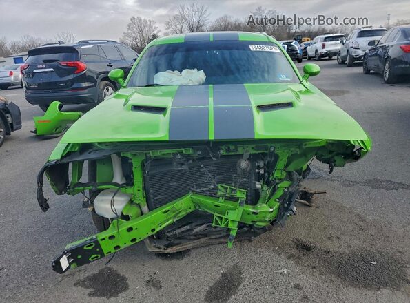 2C3CDZAG7HH554729 2017 DODGE CHALLENGER Green Vista frontal