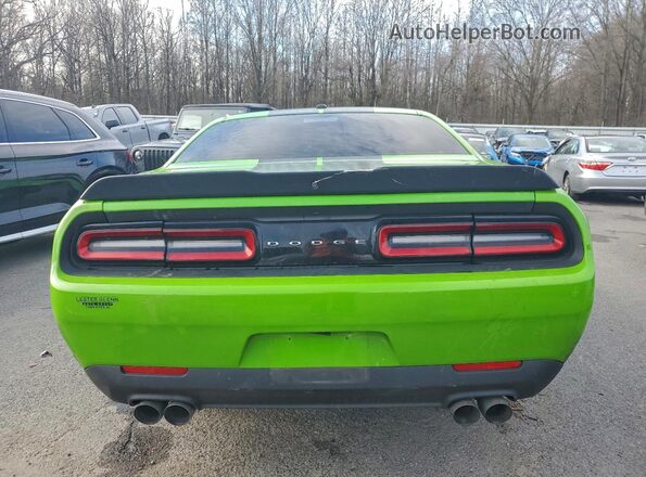 2C3CDZAG7HH554729 2017 DODGE CHALLENGER Green Vista trasera