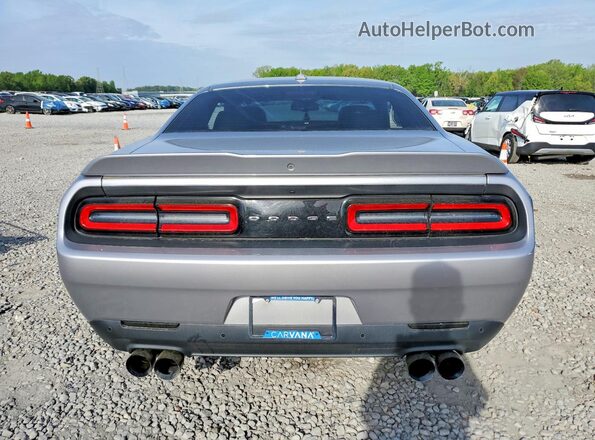 2C3CDZAG7JH258762 2018 DODGE CHALLENGER Серебряный Вид сзади
