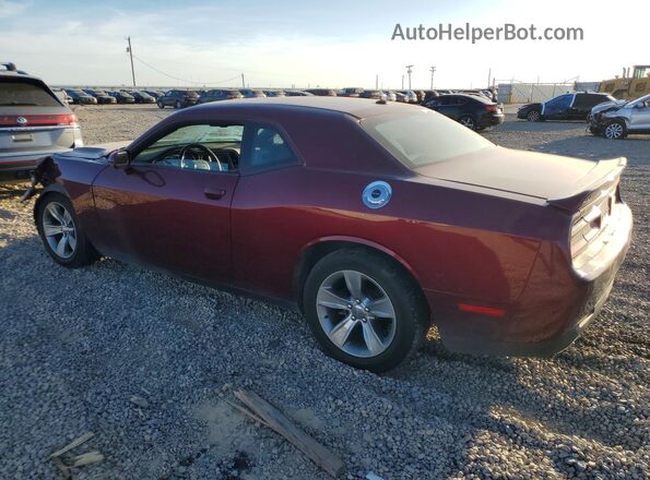 2C3CDZAG7KH663179 2019 DODGE CHALLENGER Темно-бордовый Задняя левая четверть