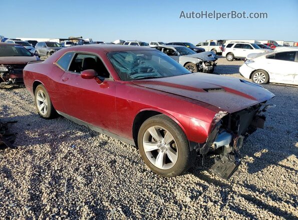 2C3CDZAG7KH663179 2019 DODGE CHALLENGER Темно-бордовый Передняя правая четверть