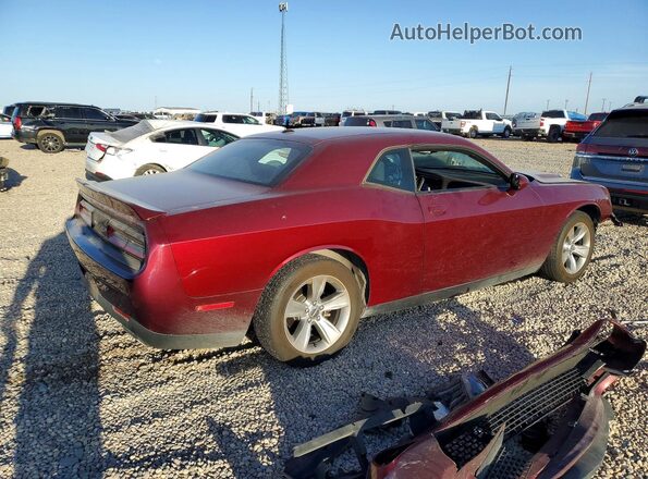 2C3CDZAG7KH663179 2019 DODGE CHALLENGER Темно-бордовый Задняя правая четверть