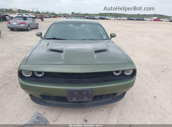 2C3CDZAG7LH182818 2020 DODGE CHALLENGER Green Вид щитка приладів