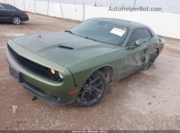 2C3CDZAG7LH196959 2020 DODGE CHALLENGER Green Przód lewy