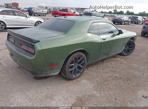 2C3CDZAG7LH196959 2020 DODGE CHALLENGER Green Tył prawy