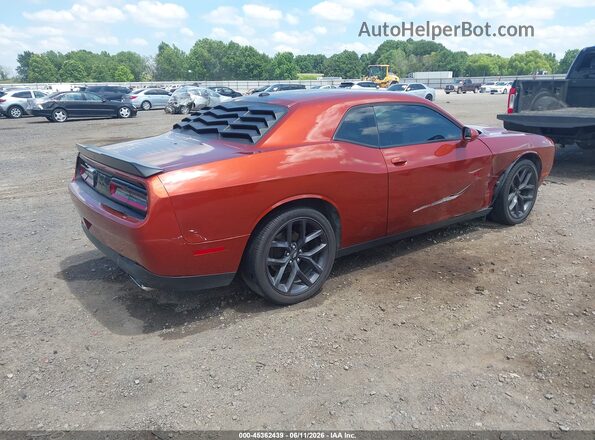2C3CDZAG7LH218491 2020 DODGE CHALLENGER Orange Հետևի աջ