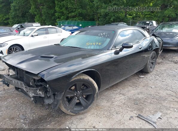 2C3CDZAG7MH516895 2021 DODGE CHALLENGER Black Przód lewy