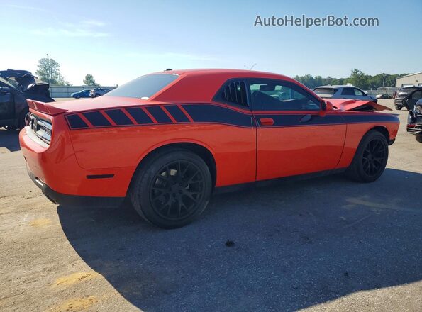 2C3CDZAG7MH623171 2021 DODGE CHALLENGER Orange Задня права чверть