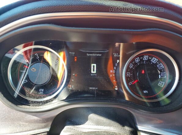2C3CDZAG7MH623171 2021 DODGE CHALLENGER Orange Вид щитка приладів