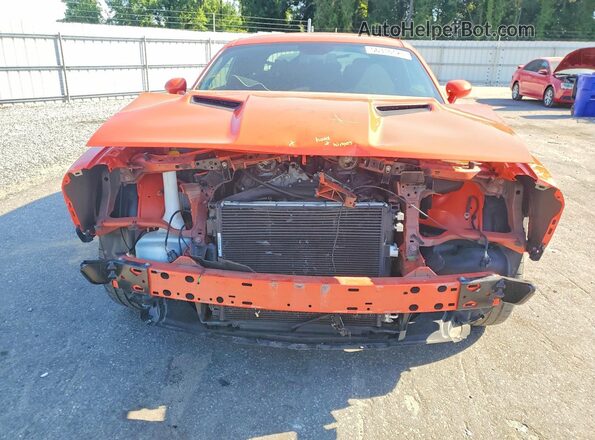 2C3CDZAG7MH623171 2021 DODGE CHALLENGER Orange Вид спереду