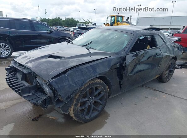 2C3CDZAG7NH124792 2022 DODGE CHALLENGER Black Vista frontal