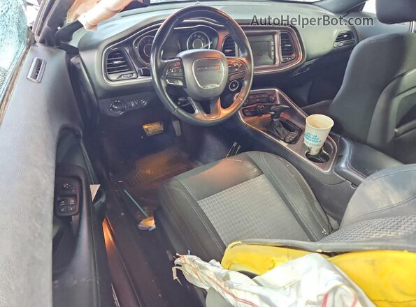 2C3CDZAG8GH168237 2016 DODGE CHALLENGER Gray Առջևի վահանակի տեսք