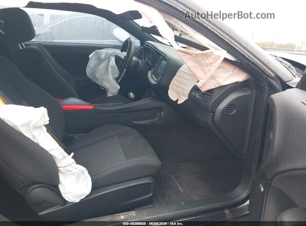 2C3CDZAG8GH329752 2016 DODGE CHALLENGER Black Vista interior delantera