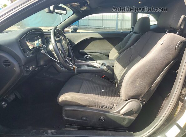 2C3CDZAG8GH352755 2016 DODGE CHALLENGER Black Vista interior delantera