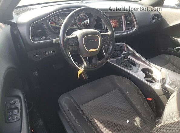 2C3CDZAG8GH352755 2016 DODGE CHALLENGER Black Vista del salpicadero