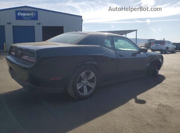 2C3CDZAG8GH352755 2016 DODGE CHALLENGER Black Trasero derecho