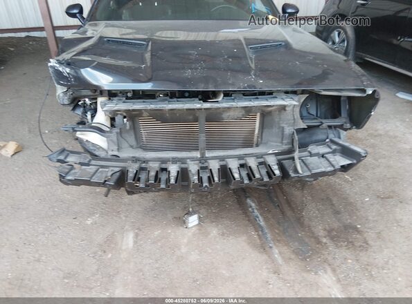 2C3CDZAG8JH112192 2018 DODGE CHALLENGER Black Դիմացի տեսք