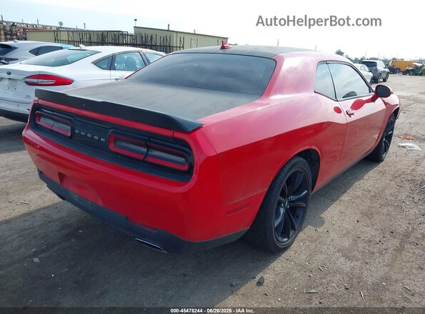 2C3CDZAG8JH118686 2018 DODGE CHALLENGER Red Tył prawy