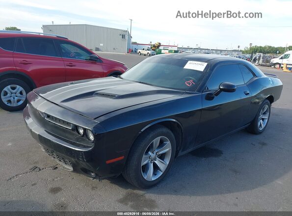 2C3CDZAG8JH245454 2018 DODGE CHALLENGER Black Vista tres cuartos delantera izquierda