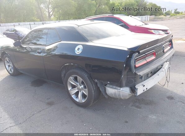 2C3CDZAG8JH245454 2018 DODGE CHALLENGER Black Trasero izquierdo