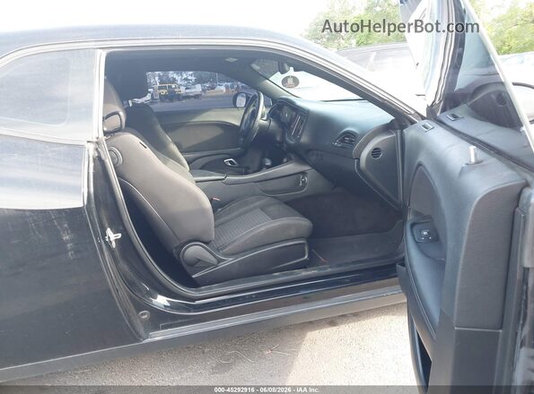 2C3CDZAG8JH245454 2018 DODGE CHALLENGER Black Vista interior delantera