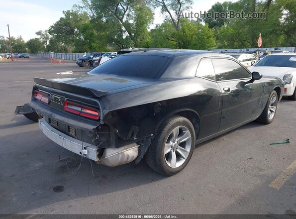 2C3CDZAG8JH245454 2018 DODGE CHALLENGER Black Trasero derecho