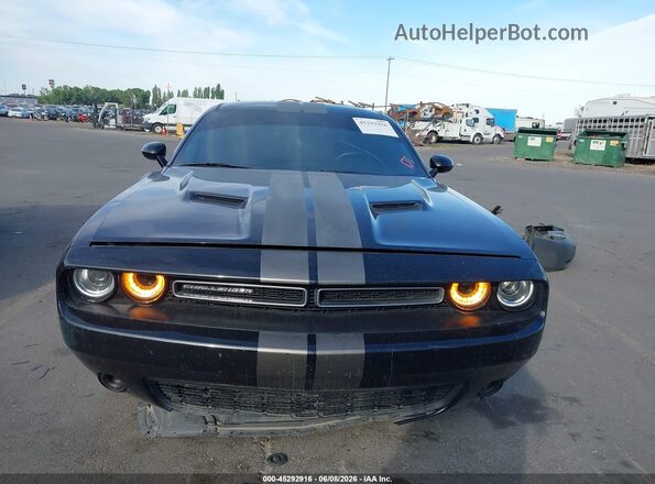 2C3CDZAG8JH245454 2018 DODGE CHALLENGER Black Vista del cuadro de instrumentos