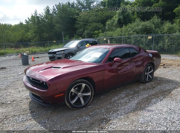 2C3CDZAG8KH620437 2019 DODGE CHALLENGER Maroon Przód lewy