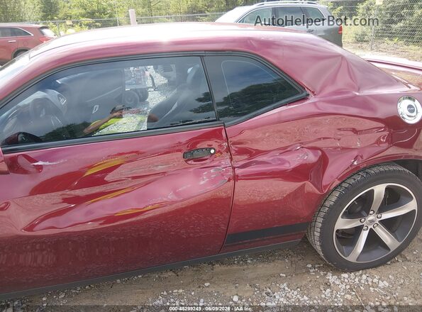 2C3CDZAG8KH620437 2019 DODGE CHALLENGER Maroon Widok z przodu