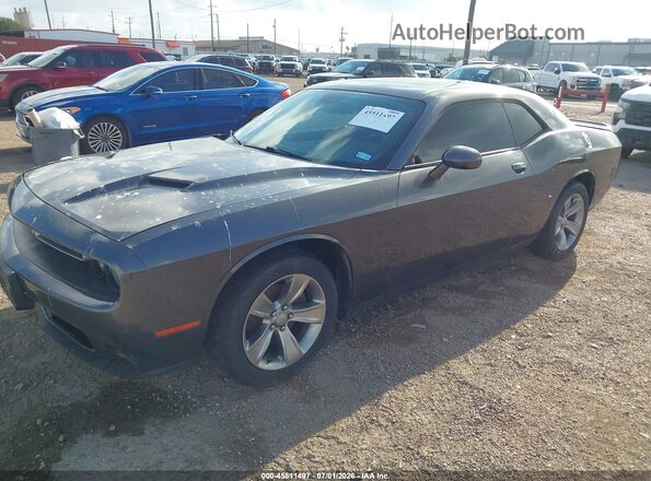2C3CDZAG8KH758432 2019 DODGE CHALLENGER Gray Передня ліва чверть