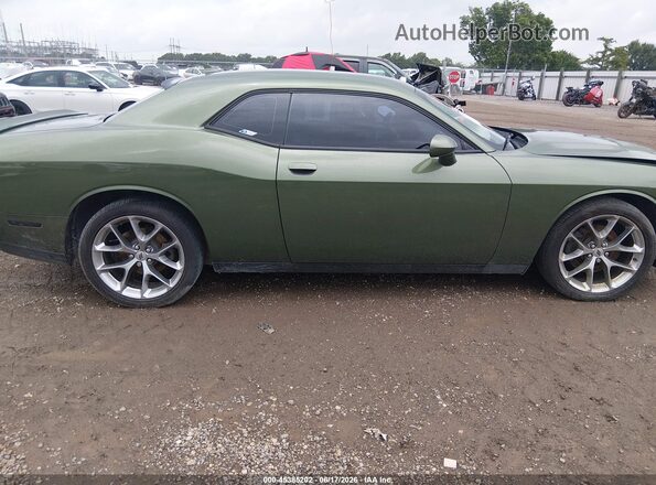 2C3CDZAG8MH530935 2021 DODGE CHALLENGER Зеленый Панорамный вид салона 360°