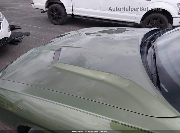 2C3CDZAG8MH604967 2021 DODGE CHALLENGER Green Vista frontal