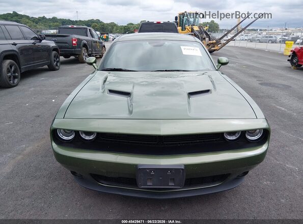 2C3CDZAG8MH604967 2021 DODGE CHALLENGER Green Vista del cuadro de instrumentos