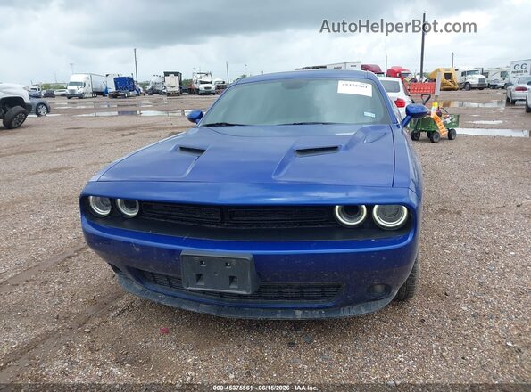 2C3CDZAG8NH122341 2022 DODGE CHALLENGER Blue წინა ხედი