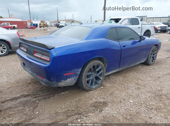2C3CDZAG8NH122341 2022 DODGE CHALLENGER Blue უკანა მარჯვენა