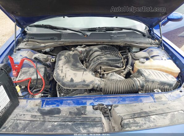 2C3CDZAG8NH122341 2022 DODGE CHALLENGER Blue უკანა ხედი