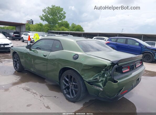 2C3CDZAG8PH512519 2023 DODGE CHALLENGER Green Tył lewy
