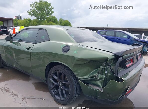 2C3CDZAG8PH512519 2023 DODGE CHALLENGER Green Widok z przodu