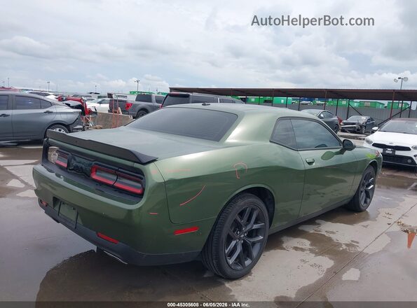 2C3CDZAG8PH512519 2023 DODGE CHALLENGER Green Tył prawy
