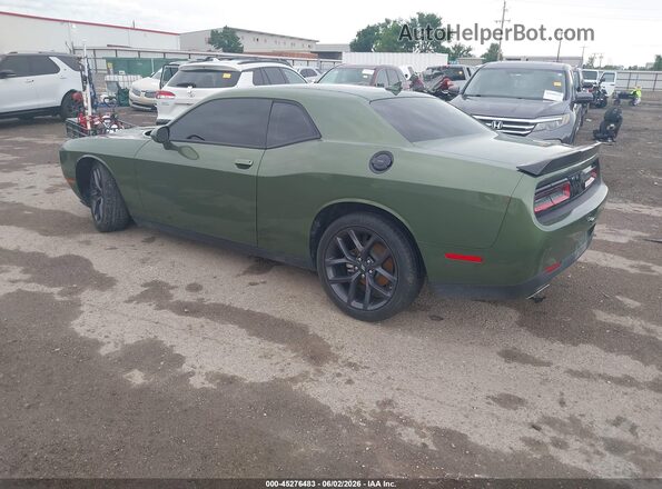 2C3CDZAG8PH696165 2023 DODGE CHALLENGER Зеленый Задняя левая четверть